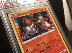 Heatran Holo Rare 025/189 Darkness Ablaze PSA 10 Gem Mint Graded Pokemon Card - Image 2