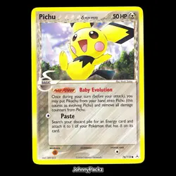 Pichu 76/110 - 2006 EX Holon Phantoms Delta Species - Pokemon Card VLP - Image 1
