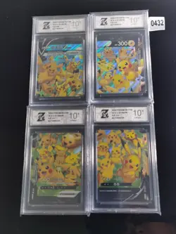 Pokemon TCG S-Chinese Pikachu V UNION S-P 109-112 4 sheets Promo card -Z 10 - Image 1