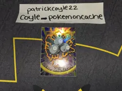 Magneton #82 Rainbow Holo Pokemon Topps Card Series 2 NM front/VLP back - Image 1