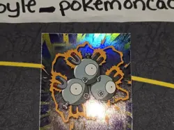 Magneton #82 Rainbow Holo Pokemon Topps Card Series 2 NM front/VLP back - Image 3