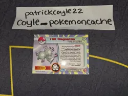 Magneton #82 Rainbow Holo Pokemon Topps Card Series 2 NM front/VLP back - Image 5