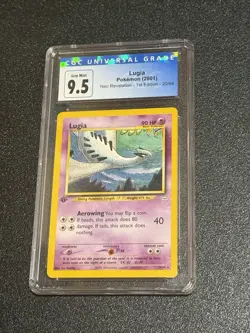 CGC 9.5 GEM LUGIA 1ST EDITION Neo Revelation 20/64 Pokemon Card CGC 10 UPGRADE - Image 2