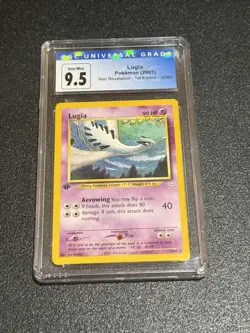 CGC 9.5 GEM LUGIA 1ST EDITION Neo Revelation 20/64 Pokemon Card CGC 10 UPGRADE - Image 3