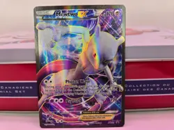 Mewtwo EX XY125 Full Art Black Star Promo Holo Pokemon Card Full Art Rare LP - Image 1