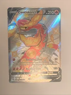 Centiskorch V SV108/SV122 Shining Fates Ultra Rare Holo Pokemon TCG Card MINT - Image 1
