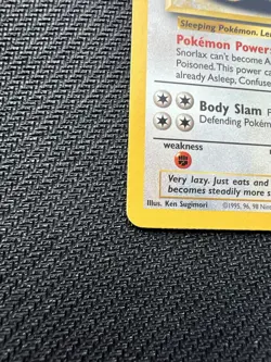 Snorlax Jungle 27/64 Rare Non-Holo Pokemon Card - MP - Image 5