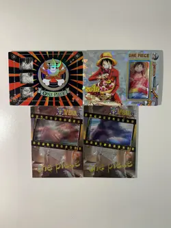 One Piece Game Card S-Chinese Monkey D Luffy Nami Sabo Nico Robin Lot*4 JA43 - Image 2