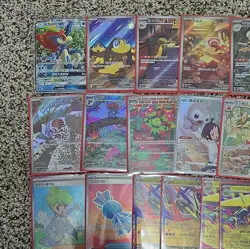 Pokemon TCG Card Korean Lot Of 26 - Art Rares/Full art/Ex - Image 2