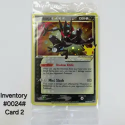 Greninja Gold Star Holo Black Star Promo Card #SWSH144 Celebrations NM-MINT☆² - Image 1