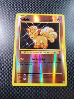 Pokemon TCG Vulpix XY Evolutions 14/108 Reverse Holo Common Card NM 2016 - Image 1