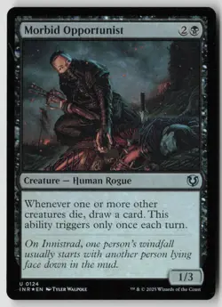 Morbid Opportunist 124 Innistrad Remastered Foil LP - Image 1