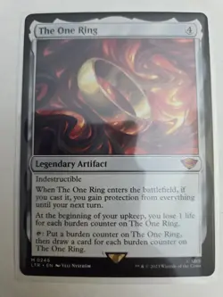 mtg, The One Ring : the Lord of the Rings: regular NM - Image 1