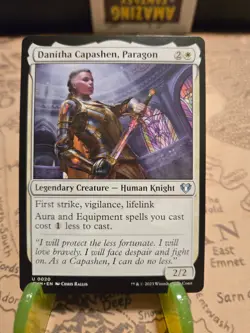 MTG Danitha Capashen, Paragon Commander Masters Regular Uncommon NM - Image 1