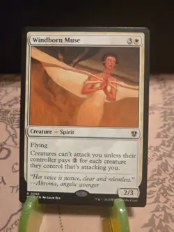 MTG Windborn Muse Commander: Murders at Karlov Manor Regular Rare NM - Image 1