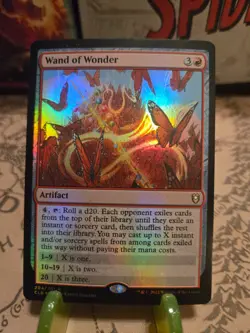 Wand of Wonder Commander Legends: Battle for Baldur's Gate Foil - Image 1