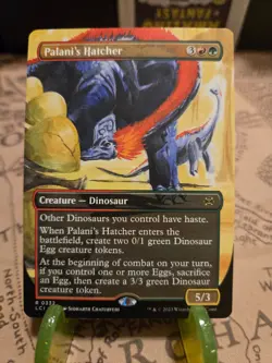 MTG Palani's Hatcher The Lost Caverns of Ixalan Regular Borderless Rare NM - Image 1