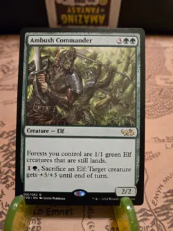 MTG Ambush Commander The List Reprints Regular Rare NM - Image 1