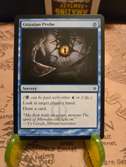 MTG Gitaxian Probe New Phyrexia Regular Common NM - Image 1