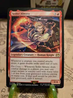 MTG Seifer Almasy Final Fantasy Regular Rare NM - Image 1