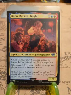 MTG Bilbo, Retired Burglar he Lord of the Rings Regular Uncommon NM - Image 1