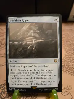 MTG Hithlain Rope Commander: the Lord of the Rings Regular Rare NM - Image 1