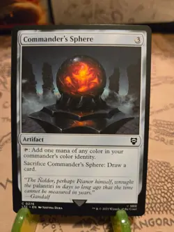 MTG Commander's Sphere Commander: the Lord of the Rings Regular Uncommon NM - Image 1