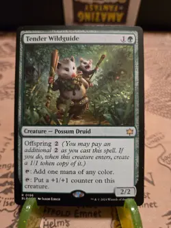 MTG Tender Wildguide Bloomburrow Regular Rare NM - Image 1