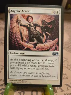 MTG Angelic Accord Core Set 2014 (M14) Regular Uncommon NM - Image 1