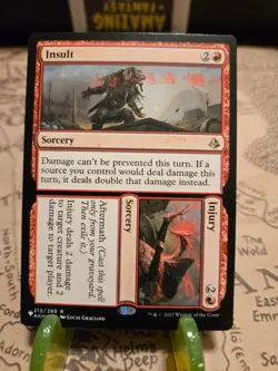 MTG Insult / Injury Amonkhet Regular Rare NM - Image 1