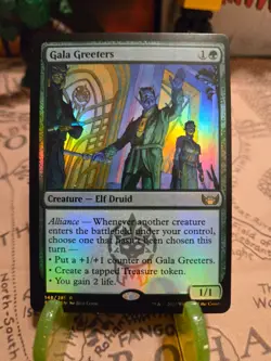 MTG Gala Greeters Streets of New Capenna Foil Rare NM - Image 1