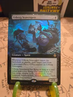 MTG Urborg Scavengers March of the Machine: The Aftermath Foil Extended Art NM - Image 1