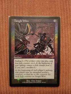 MtG FOIL Tangle Wire - ENG - NEMESIS - NEAR MINT - Image 1