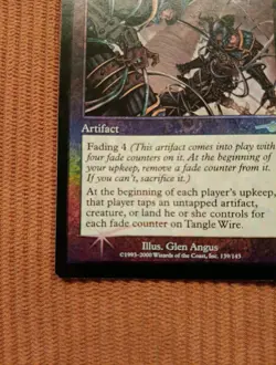 MtG FOIL Tangle Wire - ENG - NEMESIS - NEAR MINT - Image 3