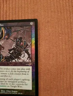 MtG FOIL Tangle Wire - ENG - NEMESIS - NEAR MINT - Image 4