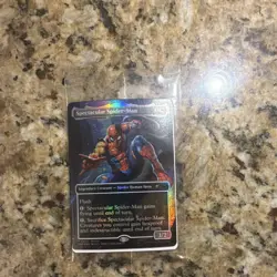 Magic: The Gathering Spectacular Spider-Man Promo Foil Play Promos White - Image 1