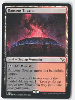 Raucous Theater Normal R Murders at Karlov Manor 266 NM - Image 1