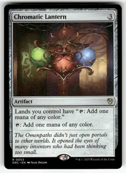 CHROMATIC LANTERN #53 MTG COMMANDER: AETHERDRIFT RARE - Image 1