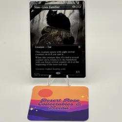 MTG Nine-Lives Familiar 321 Borderless Regular Foundations FDN - Image 1