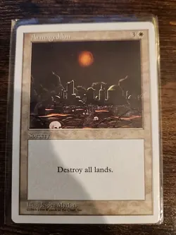 Magic the Gathering Armageddon anthologies edition LP MTG Magic the Gathering - Image 1