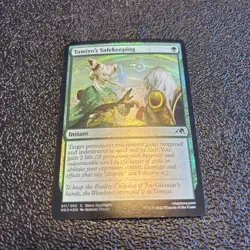 MTG Magic the Gathering Tamiyo's Safekeeping (foil) Kamigawa Neon Dynasty 211 NM - Image 1