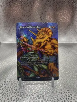 Silverclad Ferocidons (Borderless) TMNT Source Material Foil - Image 1