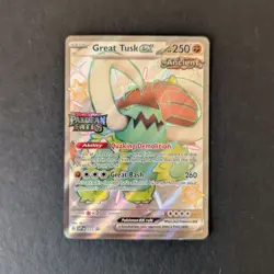 Pokemon Great Tusk ex 072 Sv: Scarlet & Violet Promo Holo 250HP English - Image 1