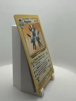 Magneton Holo 9/102 Base Set Unlimited Pokemon Card WOTC Vintage LP - Image 3