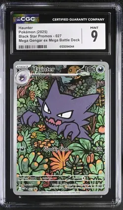 Haunter *CGC 9* Illustration Rare *Mega Gengar Battle Deck* #27 * Pokemon - Image 1