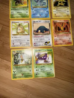Rare Non Holo Fossil/Jungle/Team Rocket Lot Of 11 Pokemon Cards - Image 2