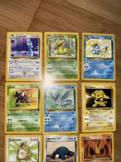 Rare Non Holo Fossil/Jungle/Team Rocket Lot Of 11 Pokemon Cards - Image 3