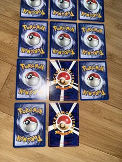 Rare Non Holo Fossil/Jungle/Team Rocket Lot Of 11 Pokemon Cards - Image 4