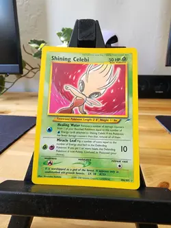 Pokemon Shining Celebi Neo Destiny Holo 106/105 50 LP - Image 1