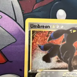 Pokemon TCG Umbreon Gold Star 17/17 Celebrations Classic Collection NM Condition - Image 3